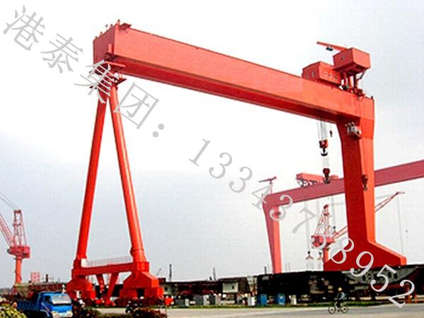 浙江溫州造船門(mén)式起重機(jī)廠(chǎng)家設(shè)備一剛一柔支腿的作用