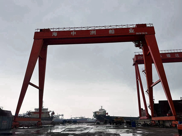 湖南岳陽造船門式起重機(jī)廠家造船門式起重機(jī)跨度大