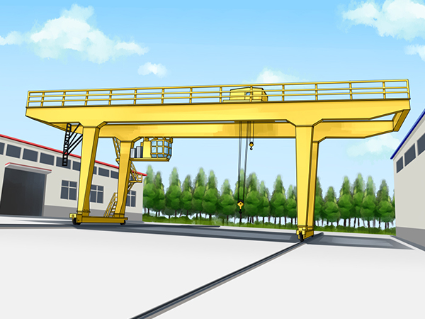 山東淄博80噸龍門吊廠家業務不分大小