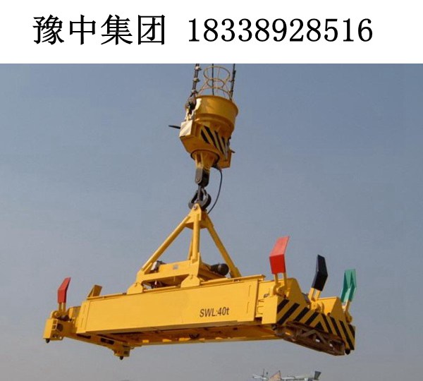 陜西渭南120噸集裝箱起重機廠家 吊架