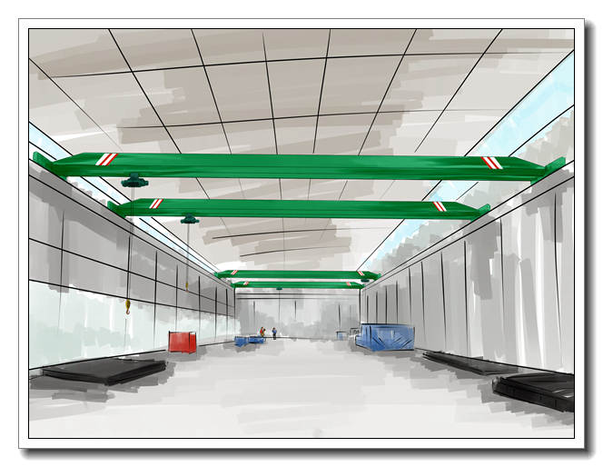 黑龍江尚志5-10噸行車廠家平價行車出售