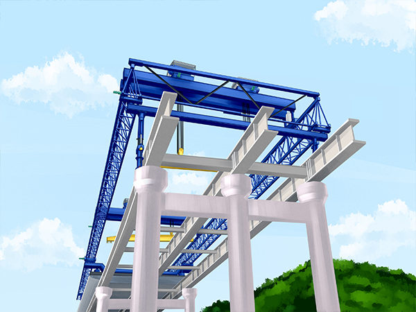 30-150雙導梁架橋機租賃安徽阜陽架橋機出租