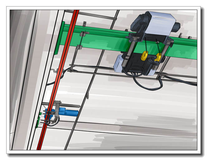 山東淄博行車行吊生產廠家5噸單梁設備多
