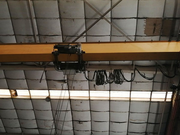 四川眉山行車行吊銷售廠家5噸單梁報價單