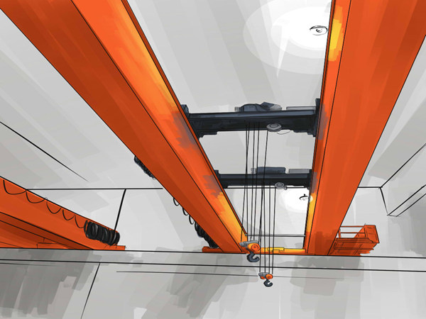 單雙梁電動葫蘆20噸行車行吊銷售公司云南昭通