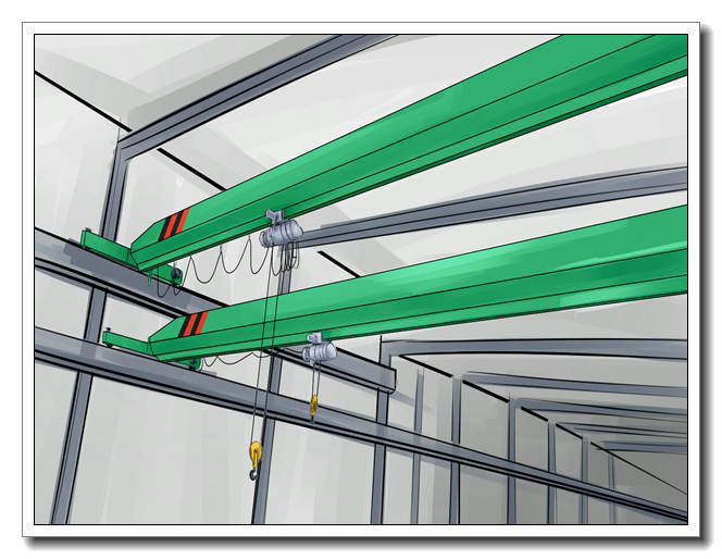 遼寧本溪行車行吊廠家銷售QD雙梁行吊