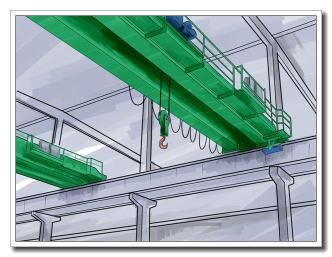 湖南長(zhǎng)沙行車行吊廠家行車的安全保護(hù)裝置