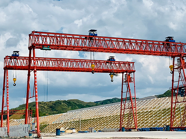 吉林梅河口龍門吊廠家龍門吊安裝流程